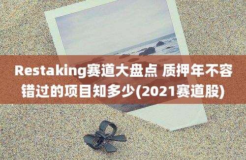 Restaking赛道大盘点 质押年不容错过的项目知多少(2021赛道股)