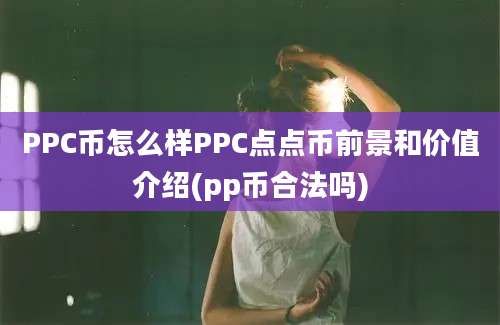 PPC币怎么样PPC点点币前景和价值介绍(pp币合法吗)