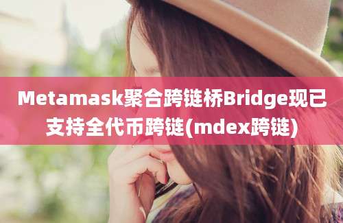 Metamask聚合跨链桥Bridge现已支持全代币跨链(mdex跨链)