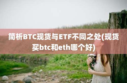 简析BTC现货与ETF不同之处(现货买btc和eth哪个好)