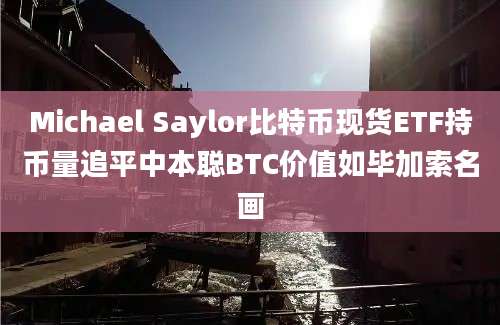 Michael Saylor比特币现货ETF持币量追平中本聪BTC价值如毕加索名画