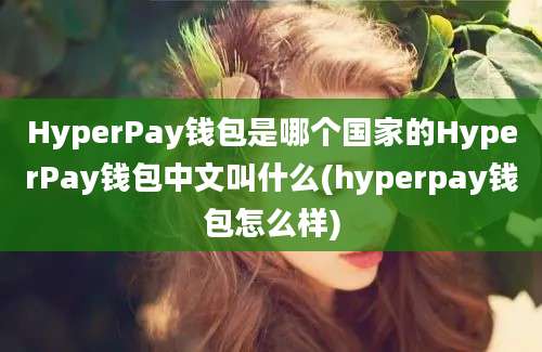 HyperPay钱包是哪个国家的HyperPay钱包中文叫什么(hyperpay钱包怎么样)