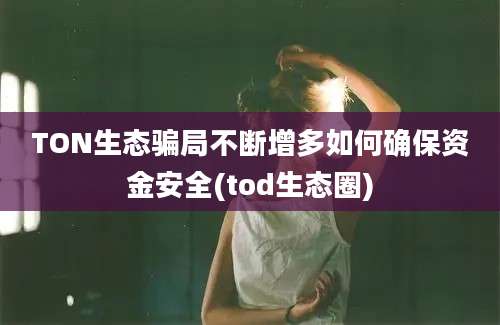 TON生态骗局不断增多如何确保资金安全(tod生态圈)