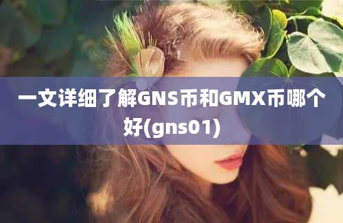 一文详细了解GNS币和GMX币哪个好(gns01)