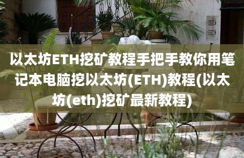 以太坊ETH挖矿教程手把手教你用笔记本电脑挖以太坊(ETH)教程(以太坊(eth)挖矿最新教程)