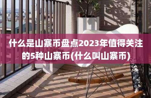 什么是山寨币盘点2023年值得关注的5种山寨币(什么叫山寨币)