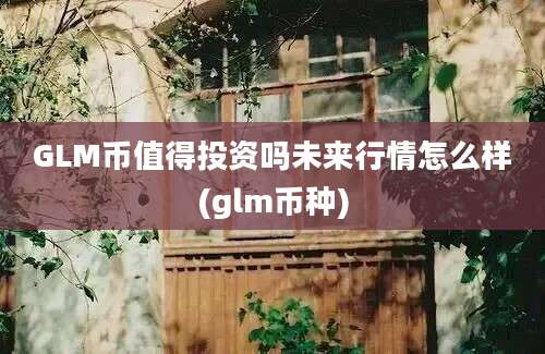 GLM币值得投资吗未来行情怎么样(glm币种)