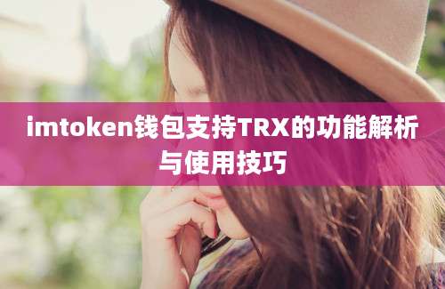 imtoken钱包支持TRX的功能解析与使用技巧